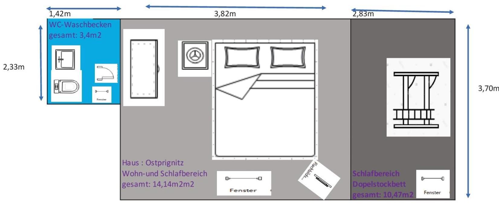 La Maison Pritzwalk - Bett & Bike Kamer foto